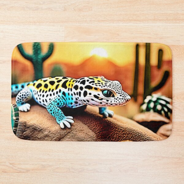 Item preview, Colorful Gecko Rocks Design designed and sold by Health And Fitness Posts e-Store.