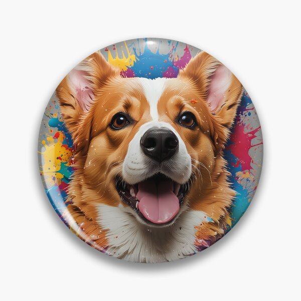 Artikelvorschau, Kopie von Corgi Paint Splatter entworfen und verkauft von AI-Syn-Pro.