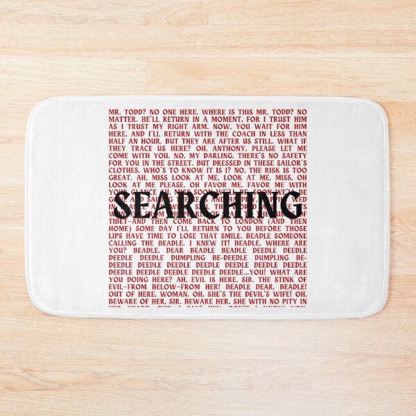 Item preview, Sweeney Todd lyrics designed and sold by broadwaygirl142.