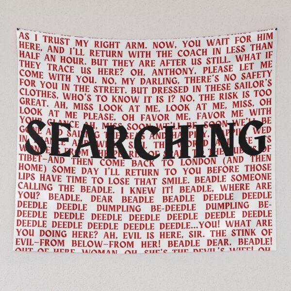 Item preview, Sweeney Todd lyrics designed and sold by broadwaygirl142.