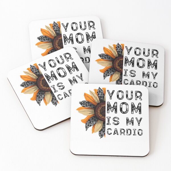 Item preview, Your Mom Is My Cardio gym, muscular, working out, fitness  designed and sold by belladesign7.
