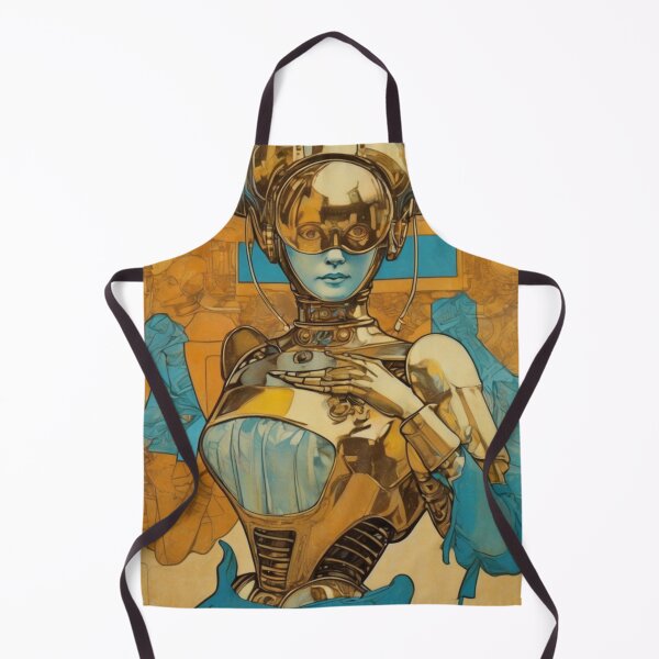 Item preview, Robot Love Art Illustrations from the 1800s | #13 designed and sold by NickWhittleArt.