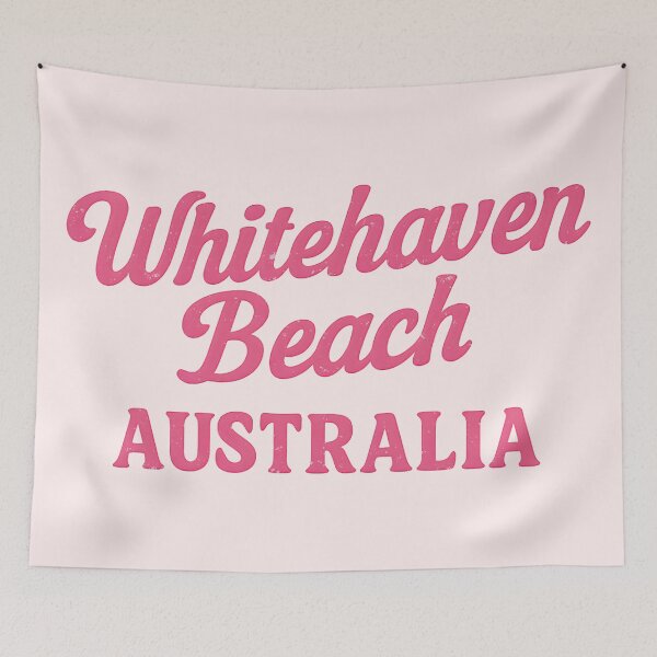 Item preview, Whitehaven Beach Australia  designed and sold by WanderlustCoCo.