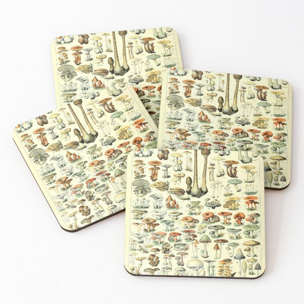 Item preview, Adolphe Millot Champignons designed and sold by Gilmour-Prints.