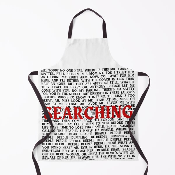 Item preview, Sweeney Todd lyrics designed and sold by broadwaygirl142.