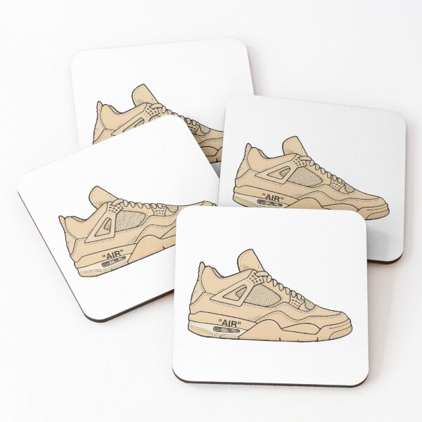Item preview, Jordan 4 Retro "Off-White Sail" designed and sold by zkerzner.