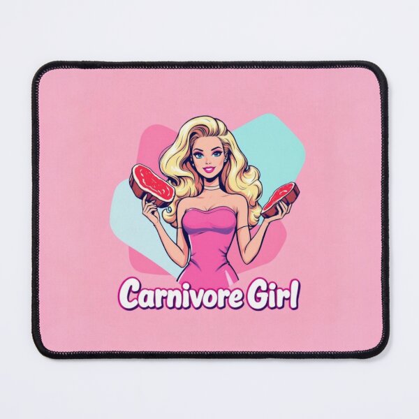 Item preview, Pink Carnivore Girl | Design designed and sold by Steak and Stars .