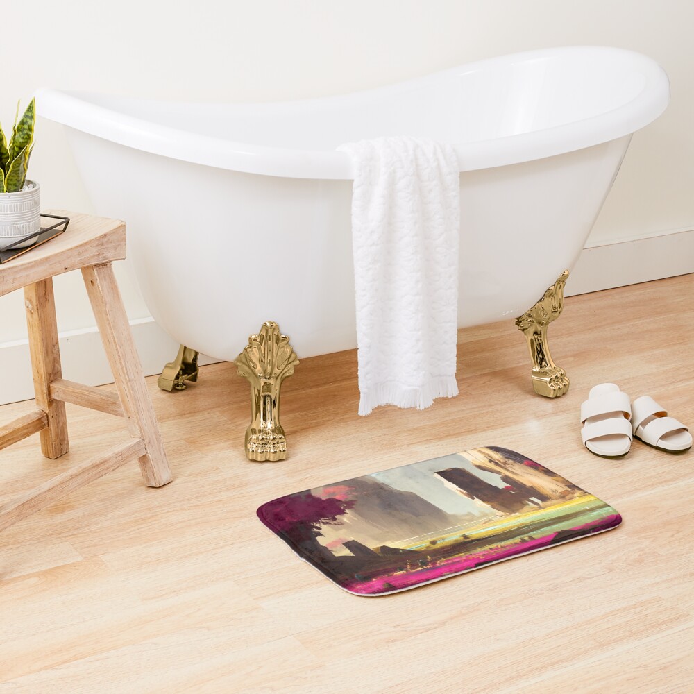 Item preview, Bath Mat designed and sold by ArtfulExpCHC-.