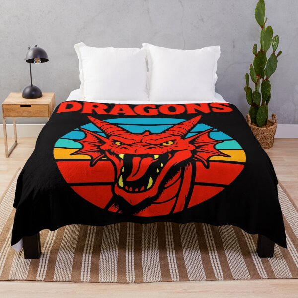 Item preview, Dragons Vintage Tee – Retro Red Dragon Fantasy Shirt designed and sold by SrGoblin.