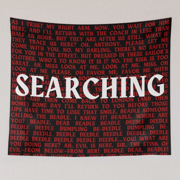 Item preview, Sweeney Todd lyrics designed and sold by broadwaygirl142.