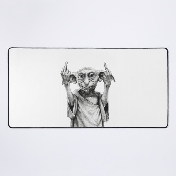 Item preview, Rebellious Dobby Middle Finger designed and sold by negve.
