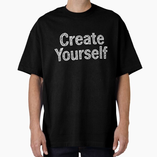 Item preview, Create Yourself. scribbly text designed and sold by SubtleSplit.