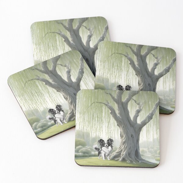 Item preview, Papillon Under A Willow Tree designed and sold by NikkiBear67.