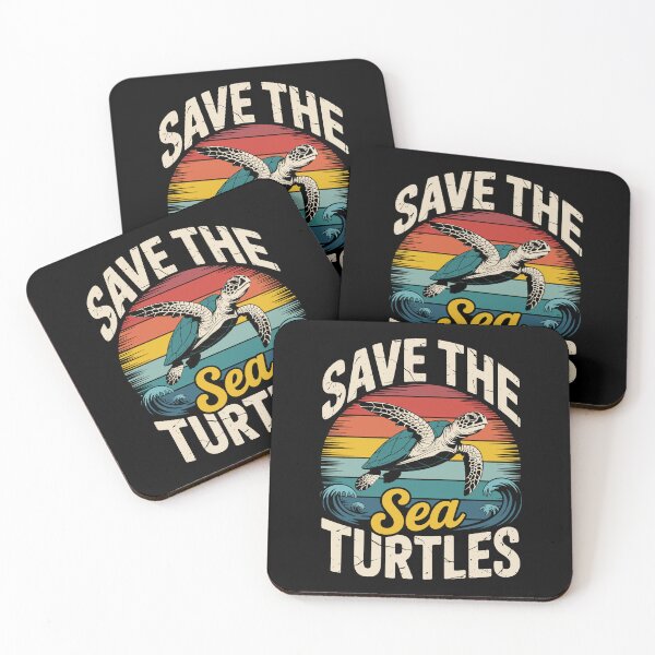 Item preview,  Save The Sea Turtles – Retro Ocean Conservation Design for World Sea Turtle Day designed and sold by Serbin.