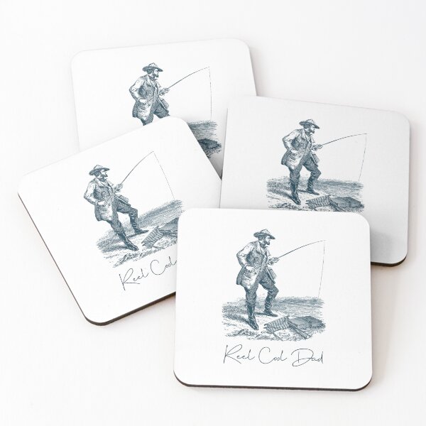Item preview, Reel Cool Dad Funny Dad Fishing designed and sold by Desert Manna Designs.