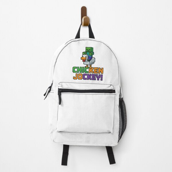 Item preview, Chicken Jockey! Minecraft Inspired Pixel Art Design designed and sold by yaney85.
