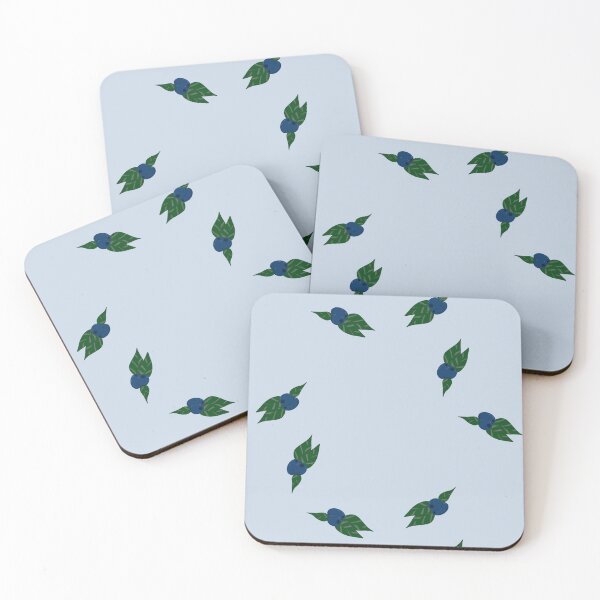 Item preview, Botanical illustration: cascading blueberries designed and sold by Dallas_Arnold_Design.