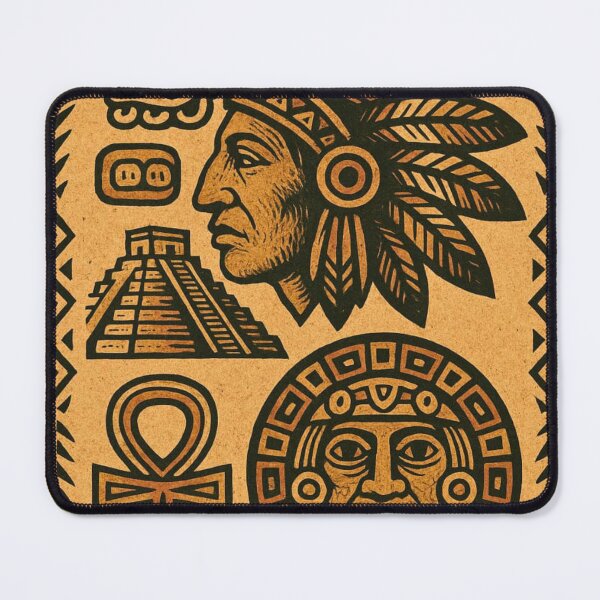 Item preview, Mayan Tribal Art – Ancient Symbols Reimagined designed and sold by Runes & Embers .