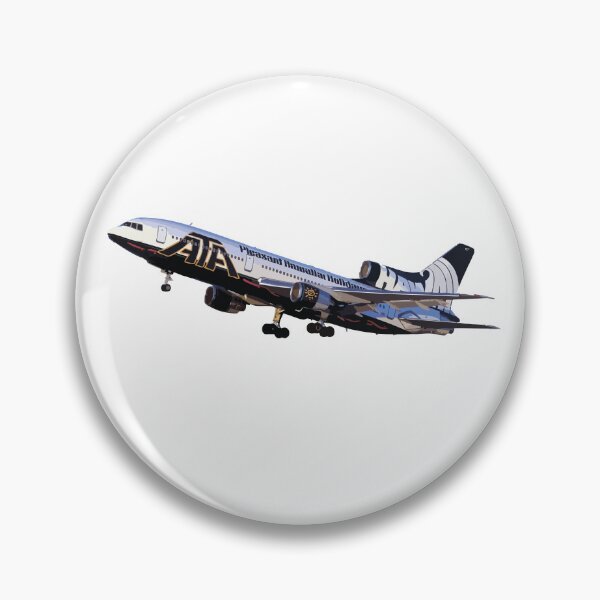 Item preview, ATA L1011 Tropical Hawaiian Livery Classic Plane Abstract Illustration designed and sold by AddiK-Art.