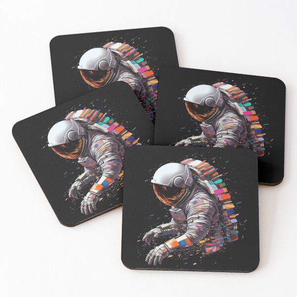 Item preview, Glitches In Reality Astronaut designed and sold by The Mad Muffin.
