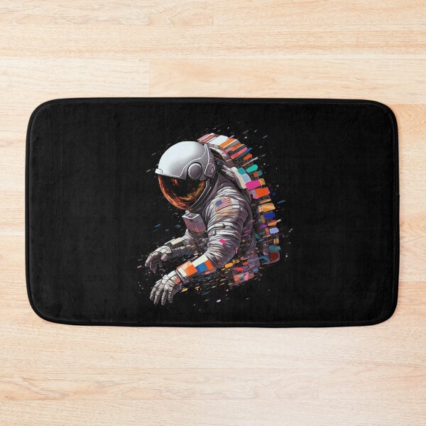 Item preview, Glitches In Reality Astronaut designed and sold by The Mad Muffin.