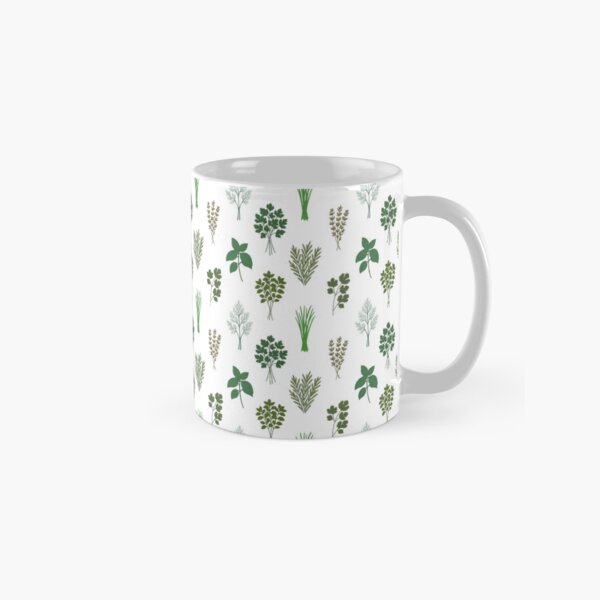 Item preview, Whimsical Kitchen Herb Garden Seamless Pattern designed and sold by ThreadedThistle.