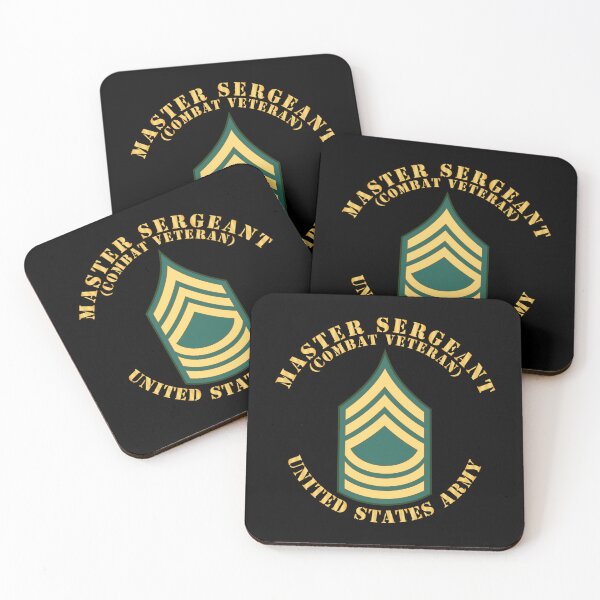 Aperçu de l'œuvre Armée - Sergent-chef - MSG - Vétéran de combat - Flat X 300 créée et vendue par Military Insignia Products.