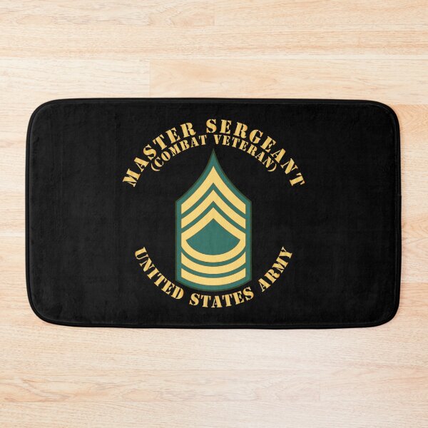 Item preview, Army - Master Sergeant - MSG - Combat Veteran - Flat X 300 designed and sold by Military Insignia Products.