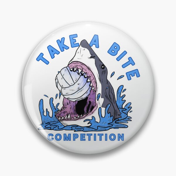 Item preview, Take A Bite Out Of The Competition: Volleyball  designed and sold by Kate Miller Illustrator.