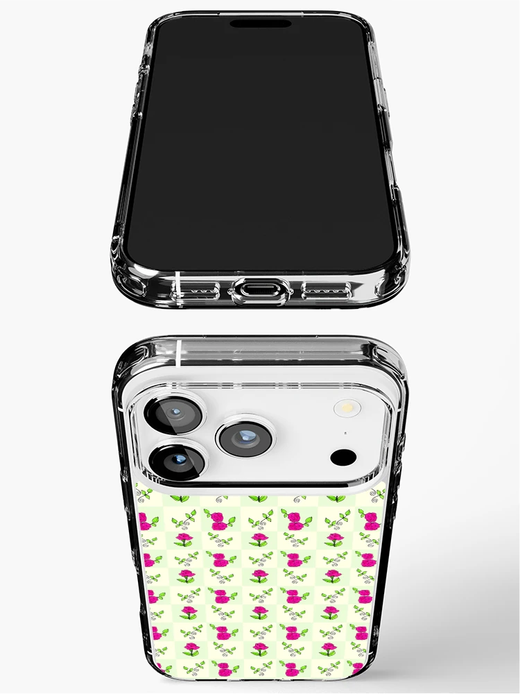 Thumbnail 3 of 5, iPhone Case, Patchwork Roses designed and sold by magicgardenart.