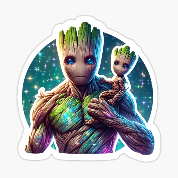 Item preview, groot and baby groot designed and sold by RGGArt.