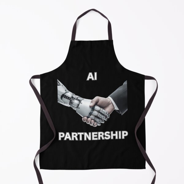 Item preview, AI Partnership Handshake designed and sold by The Mad Muffin.