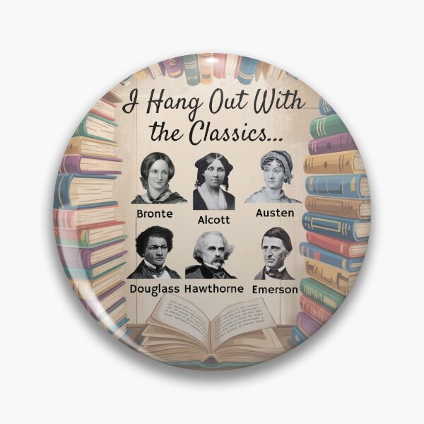 Item preview, Literary Classics Art - Perfect for Book Lovers designed and sold by BeaconMarketing.