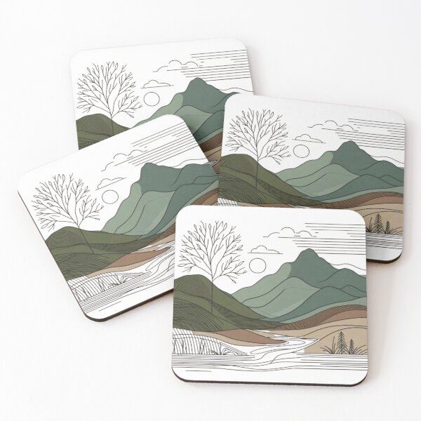 Item preview, A windy day in mountain valley designed and sold by TheCuties.