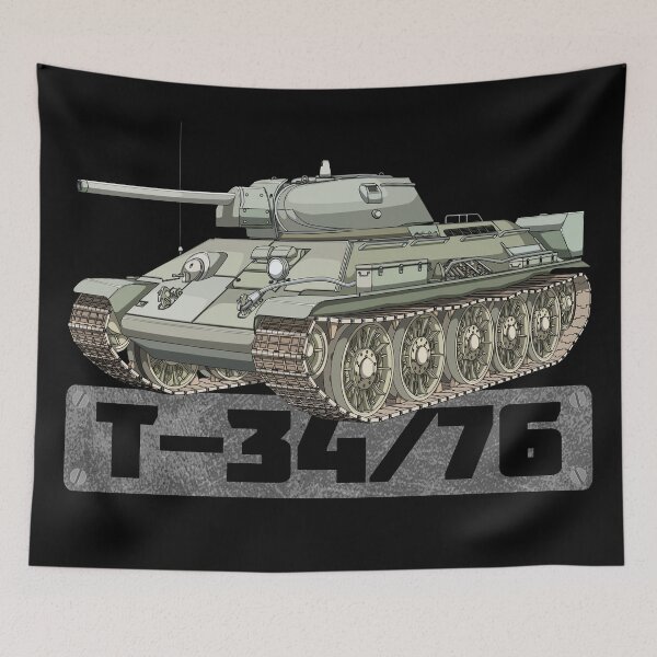 Item preview, T-34 76 Russian WW2 Tanks Memorabilia designed and sold by MilitaryMart.