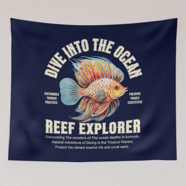 Item preview, Komodo Island - Reef Explorer designed and sold by Place-Heritages.