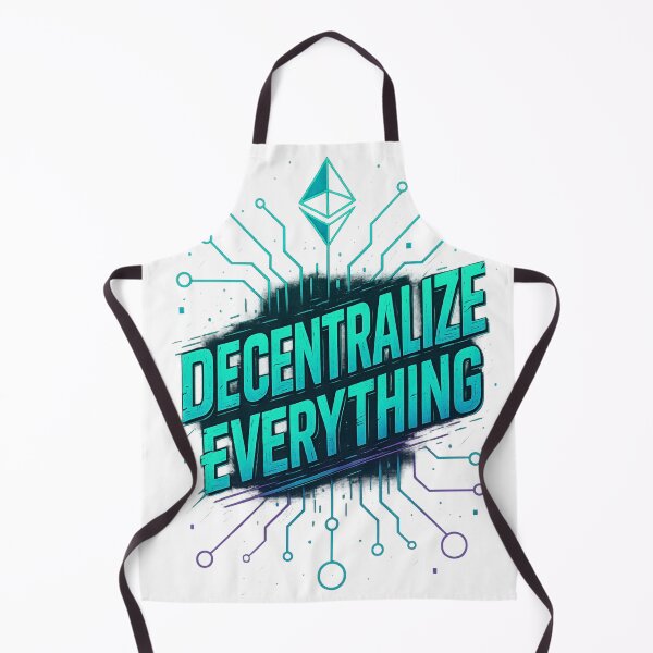 Item preview, Decentralize Everything - Bold Cyberpunk Crypto Quote Desig designed and sold by Crypto_Store.