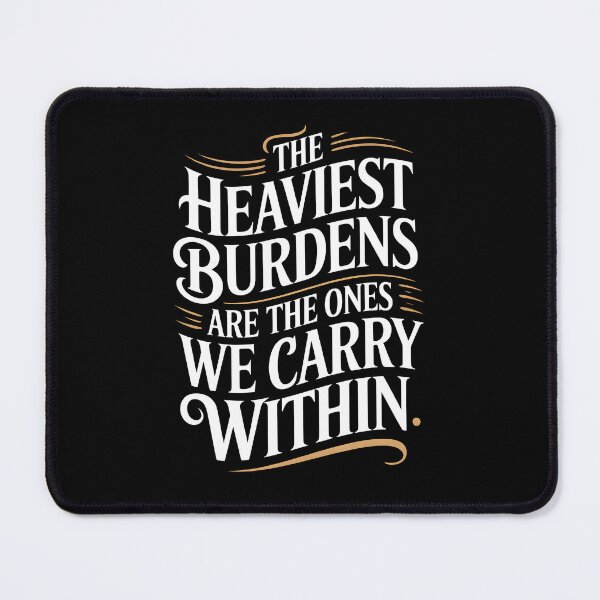 Item preview, The Heaviest Burdens Are The Ones We Carry Within designed and sold by AniArtPL.