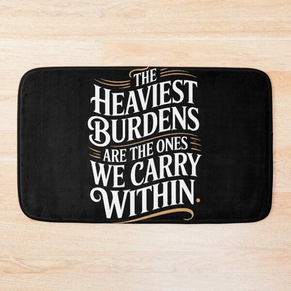 Item preview, The Heaviest Burdens Are The Ones We Carry Within designed and sold by AniArtPL.