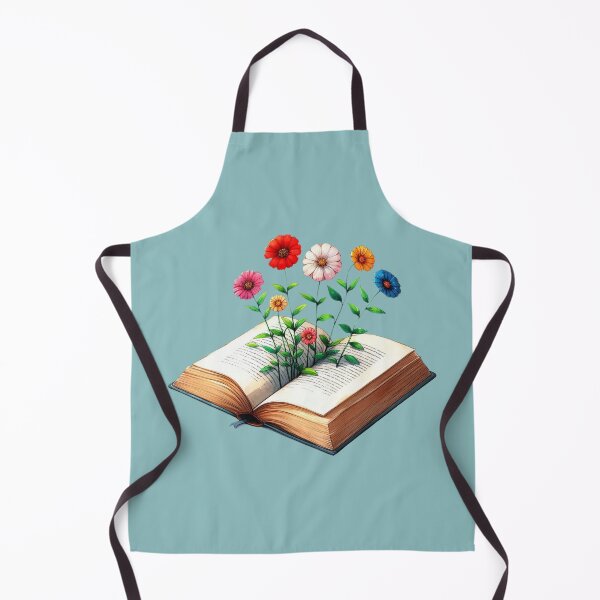 Item preview, Flowers growing from book, flowers emerging out of book designed and sold by Vetagio.