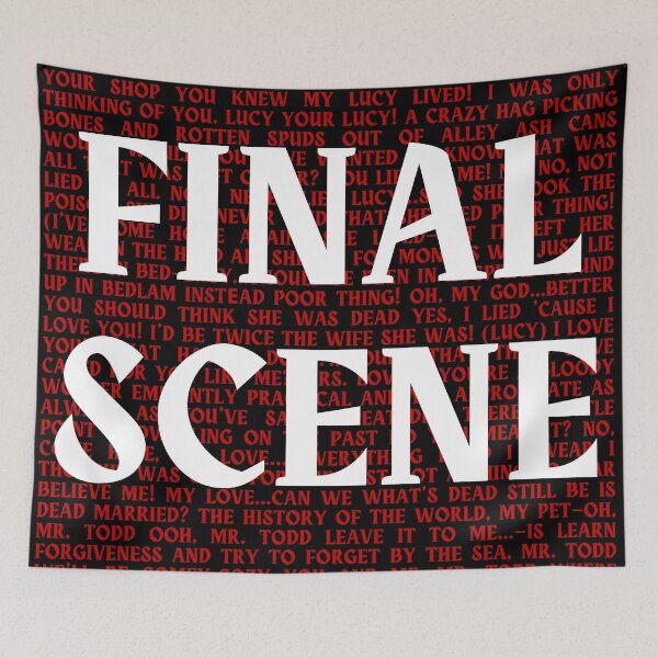 Item preview, Sweeney Todd lyrics designed and sold by broadwaygirl142.