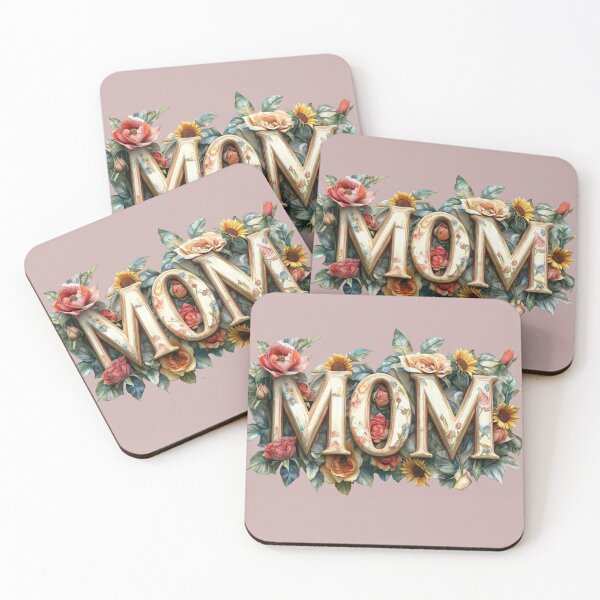 Item preview, Mom Flowers Clip Art designed and sold by ArtbyAnnushka.