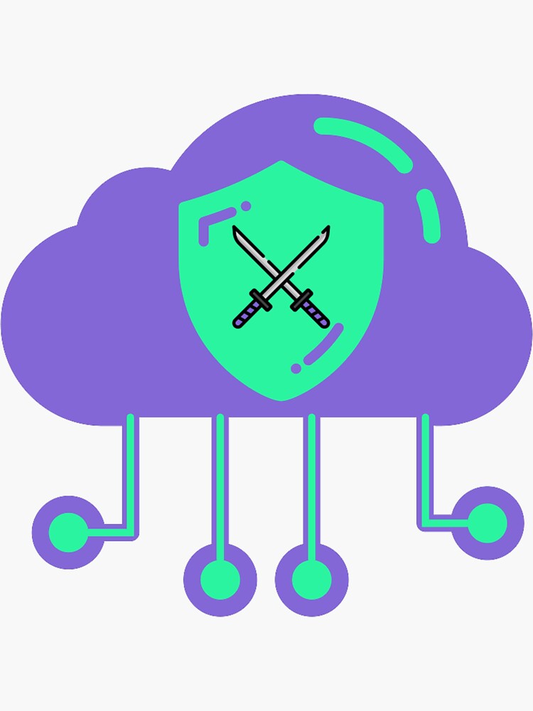 Thumbnail 3 of 3, Sticker, Cloud Village OG Logo designed and sold by Cloud-Village.