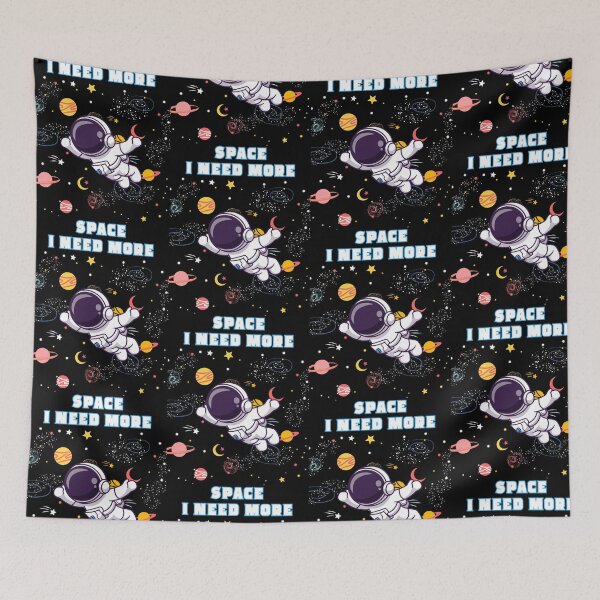 Item preview, I Need More Space Astronaut designed and sold by The Mad Muffin.