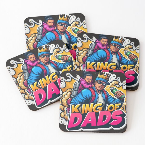 Item preview, Trending Now Design:King of Dads (with crown) Spring  Vibes Reloaded-Viral Drop 2025 designed and sold by Imaginarium of Chaos falcon88 .