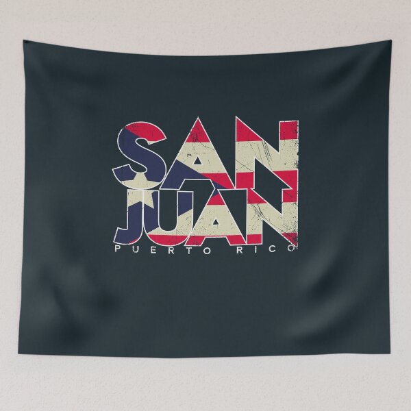 Item preview, Puerto Rican Flag: San Juan designed and sold by BlueRockDesigns.
