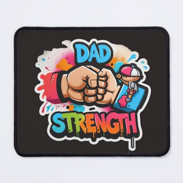 Item preview, Trending Now Design:Dad = Strength (fist bump) Spring Vibes Reloaded-Viral Drop 2025 designed and sold by Imaginarium of Chaos falcon88 .