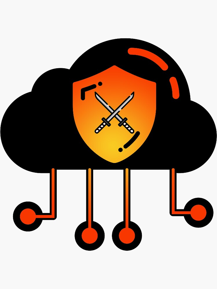 Thumbnail 3 of 3, Sticker, Cloud Village SF Sunburst Logo Colorway designed and sold by Cloud-Village.