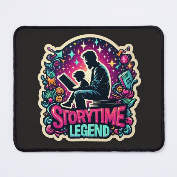 Item preview, Trending Now Design:Storytime Legend (reading) Spring Vibes Reloaded-Viral Drop 2025 designed and sold by Imaginarium of Chaos falcon88 .