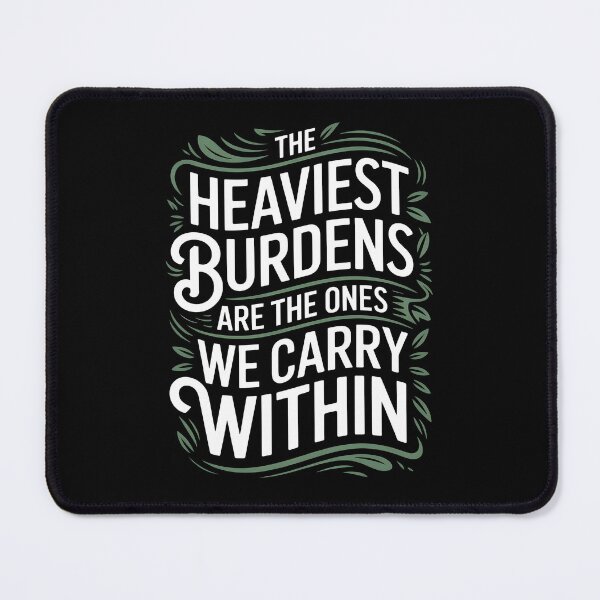 Item preview, The Heaviest Burdens Are The Ones We Carry Within designed and sold by AniArtPL.